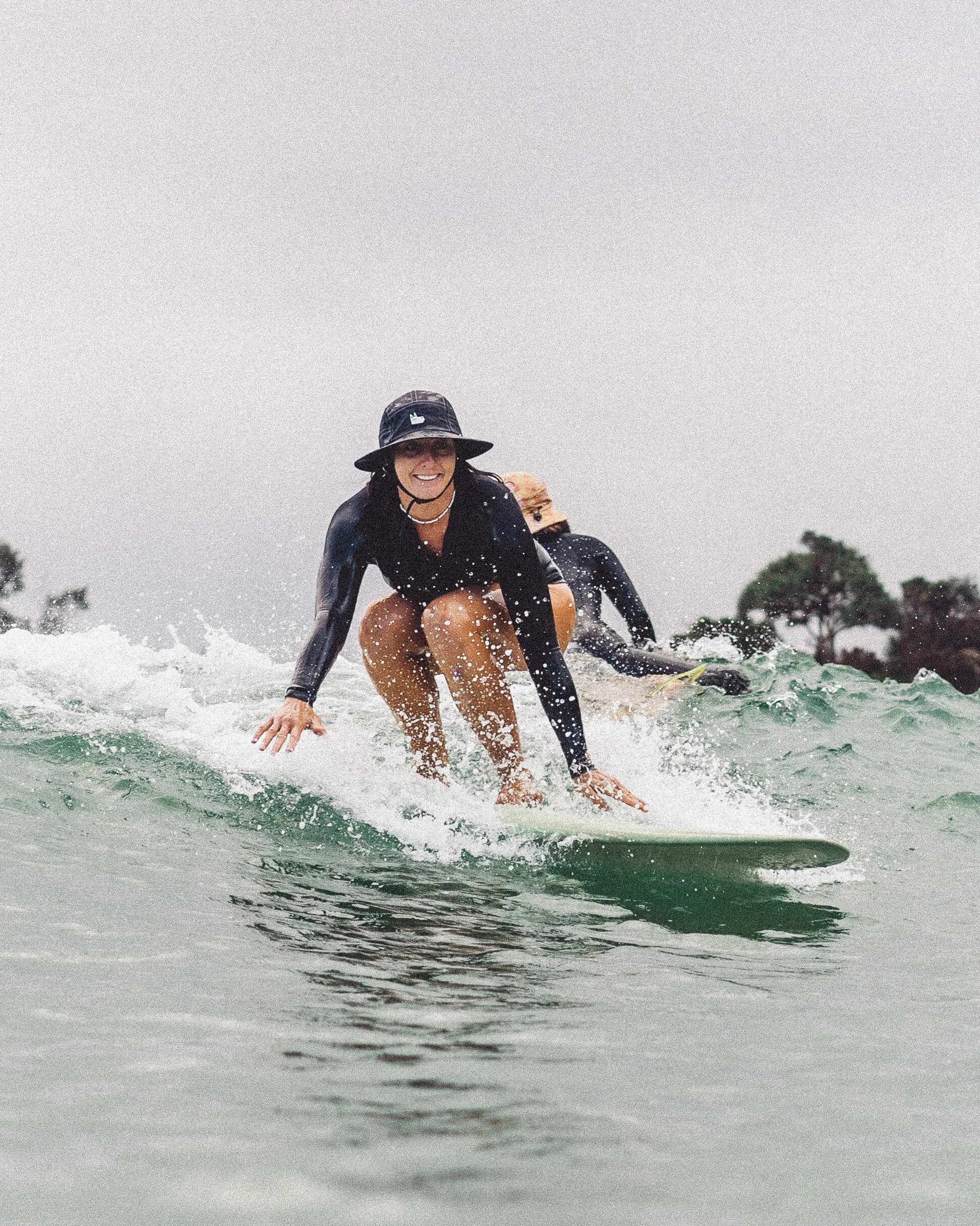 El Dingo Wide Brim Surf Hat - Black