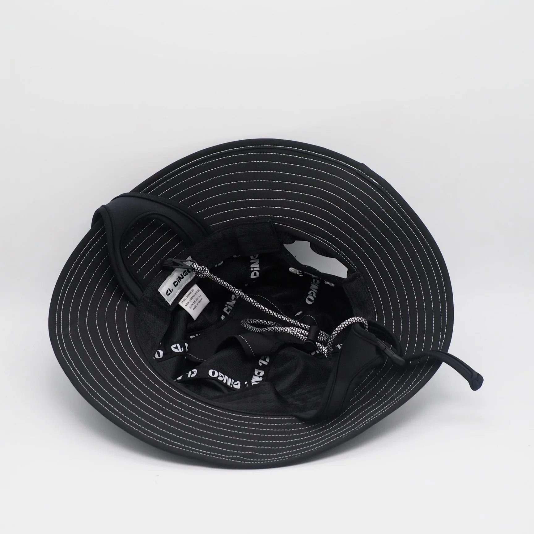 El Dingo Wide Brim Surf Hat - Black