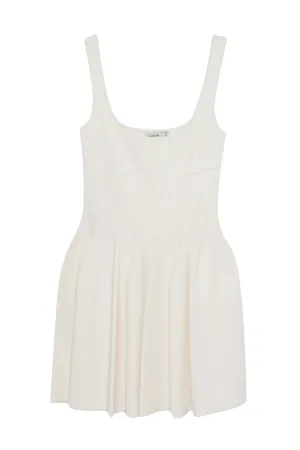 Elektra Knit Mini Dress | Ivory