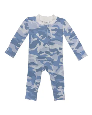 esme-  New Camo Boys Flip Footie