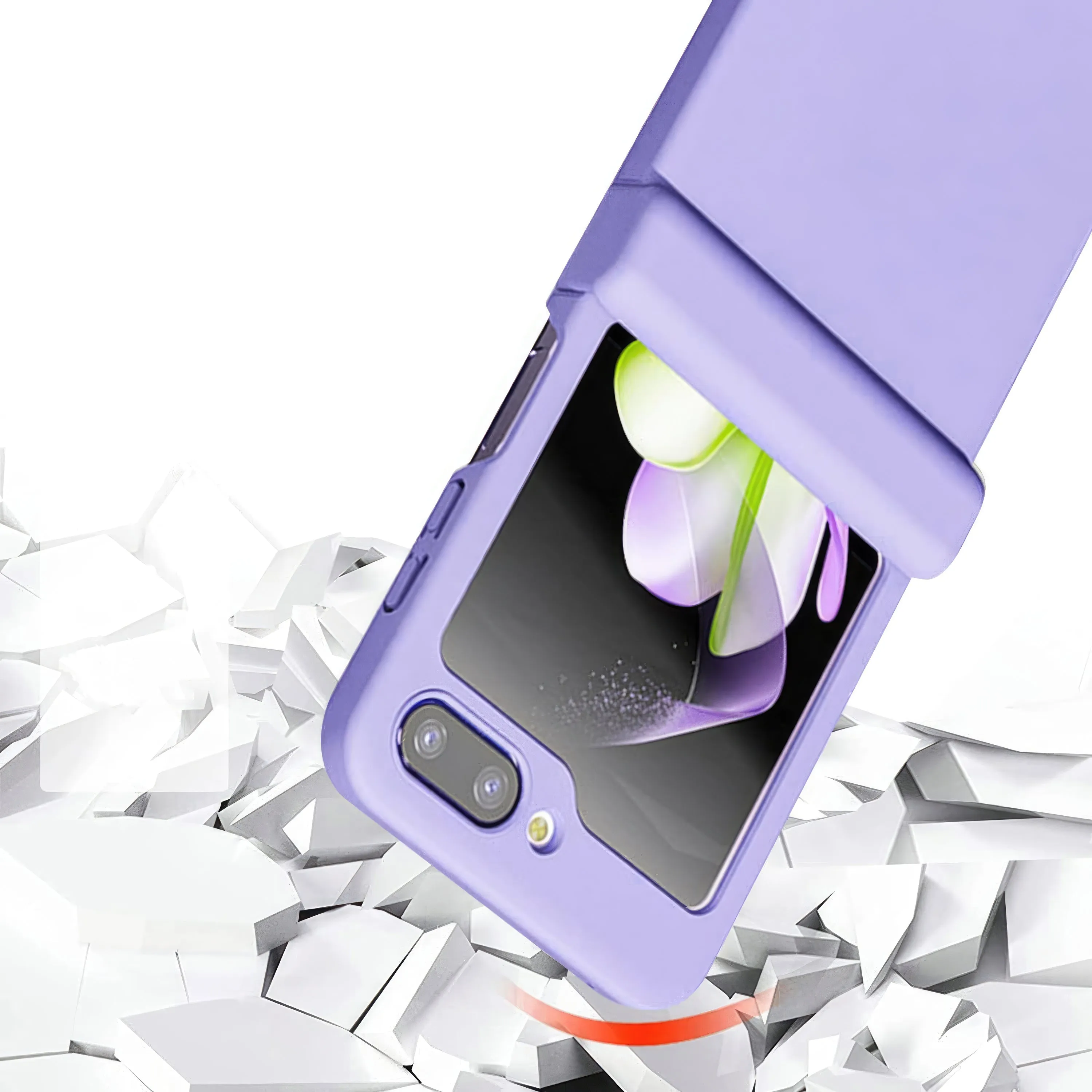 Etui Soft do Samsung Galaxy Z Flip 5 - Lawendowy