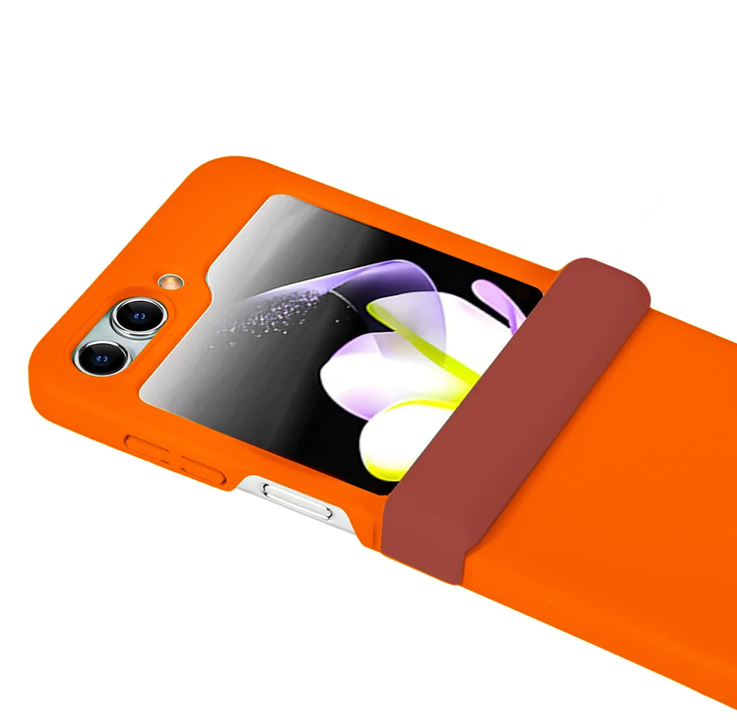 Etui Soft do Samsung Galaxy Z Flip 5 - Pomarańczowy