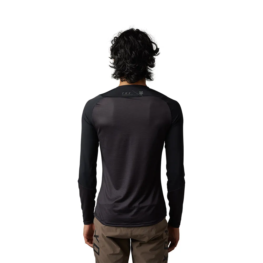 FOX FLEXAIR ASCENT LS JERSEY [BLACK]