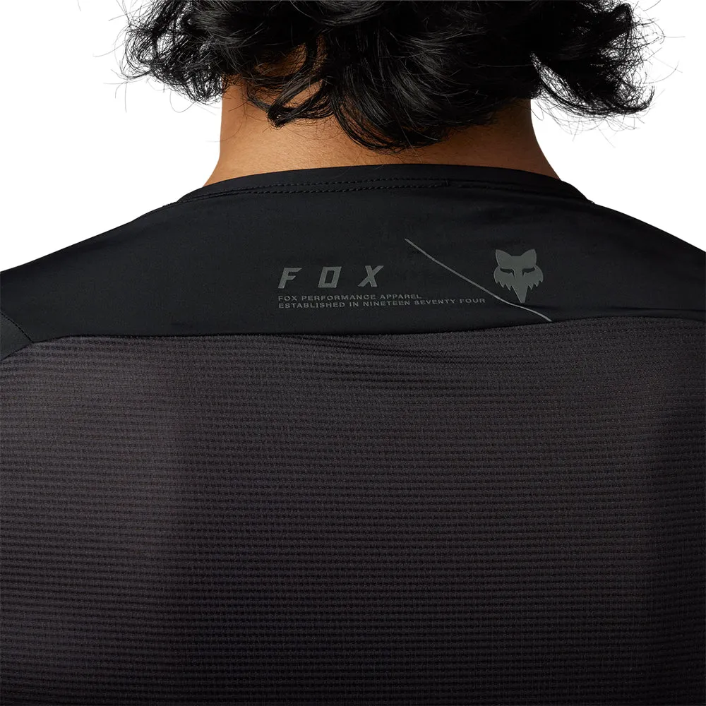 FOX FLEXAIR ASCENT LS JERSEY [BLACK]