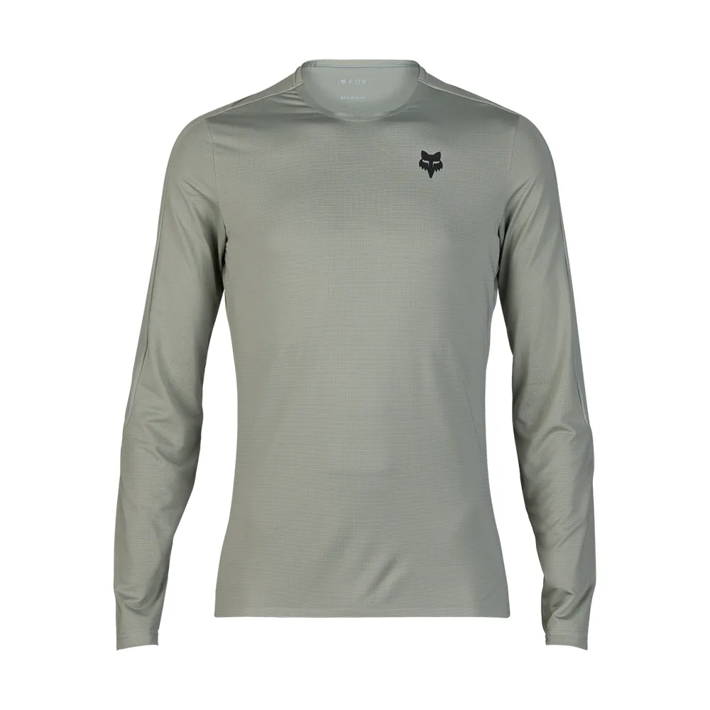 Fox Flexair Ascent Ls Jersey - Grey Vintage