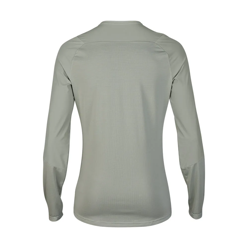 Fox Flexair Ascent Ls Jersey - Grey Vintage