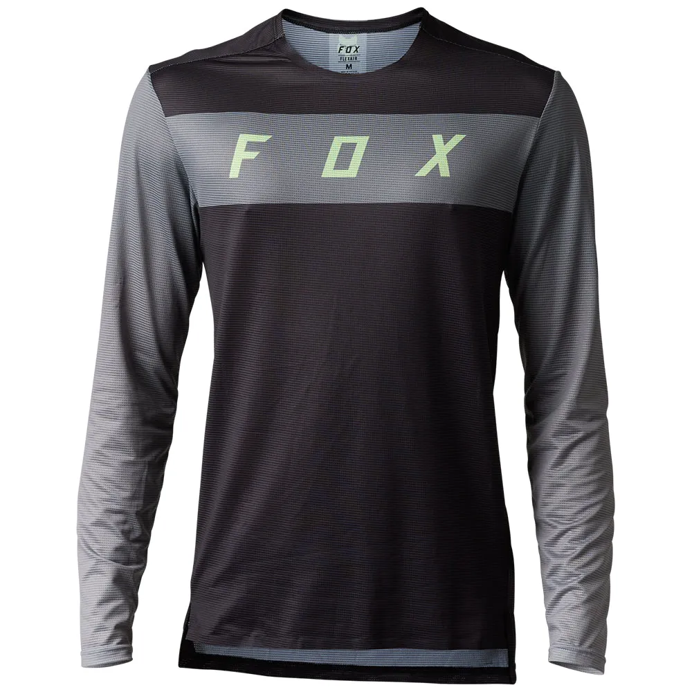 Fox Flexair Ls Jersey Arcadia [Black]