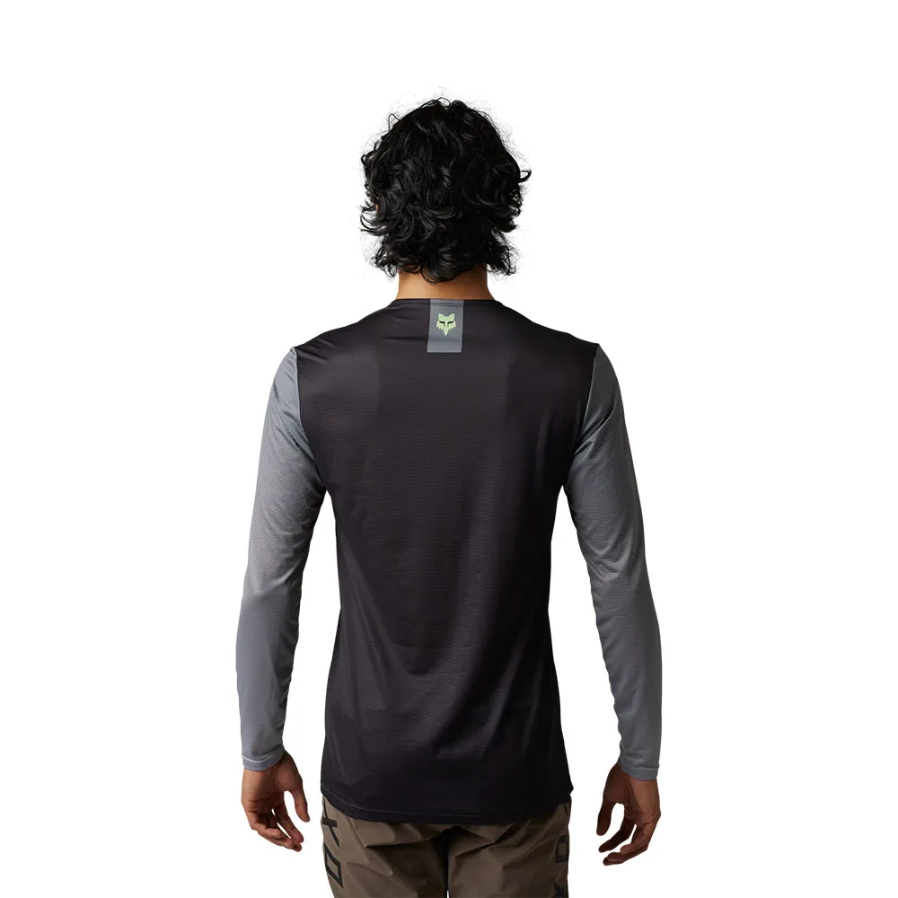 Fox Flexair Ls Jersey Arcadia [Black]