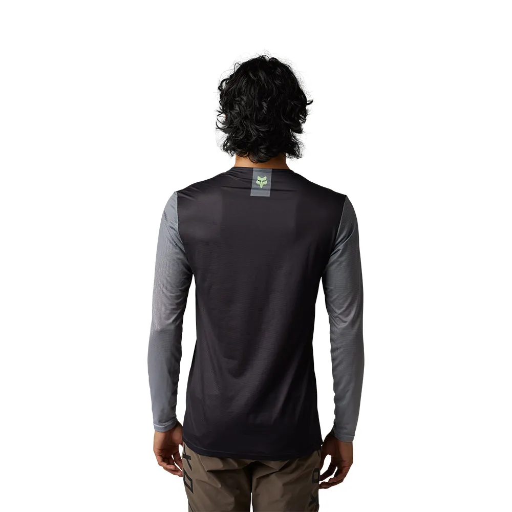 Fox Flexair Ls Jersey Arcadia [Black]