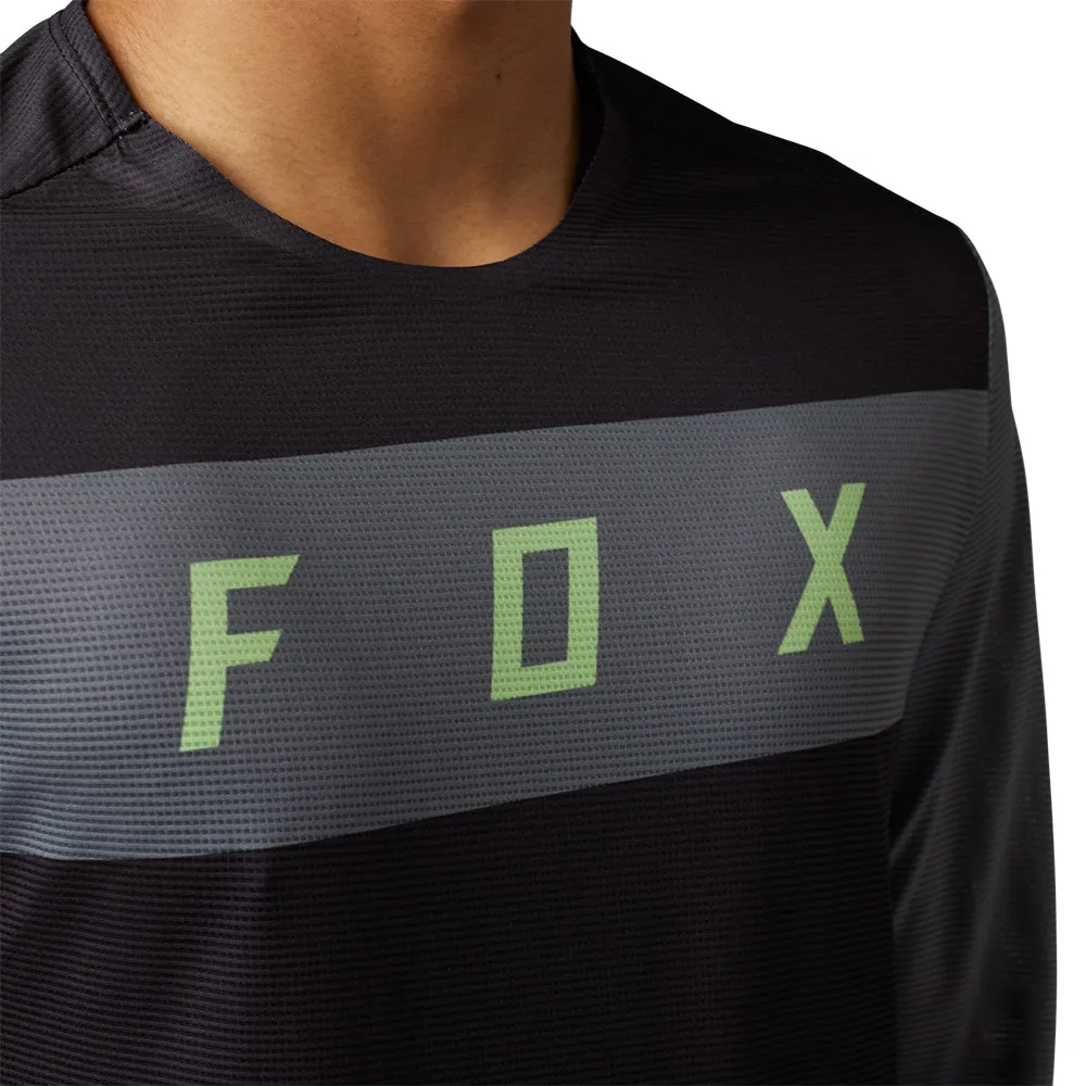 Fox Flexair Ls Jersey Arcadia [Black]