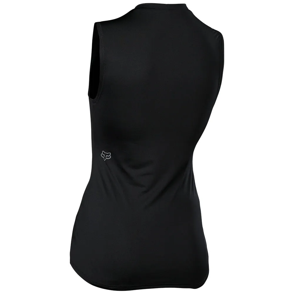 Fox Womens Tecbase Sl Shirt - Black