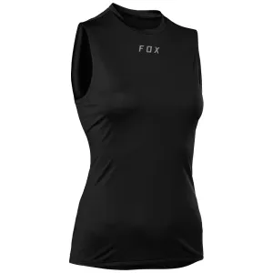 Fox Womens Tecbase Sl Shirt - Black