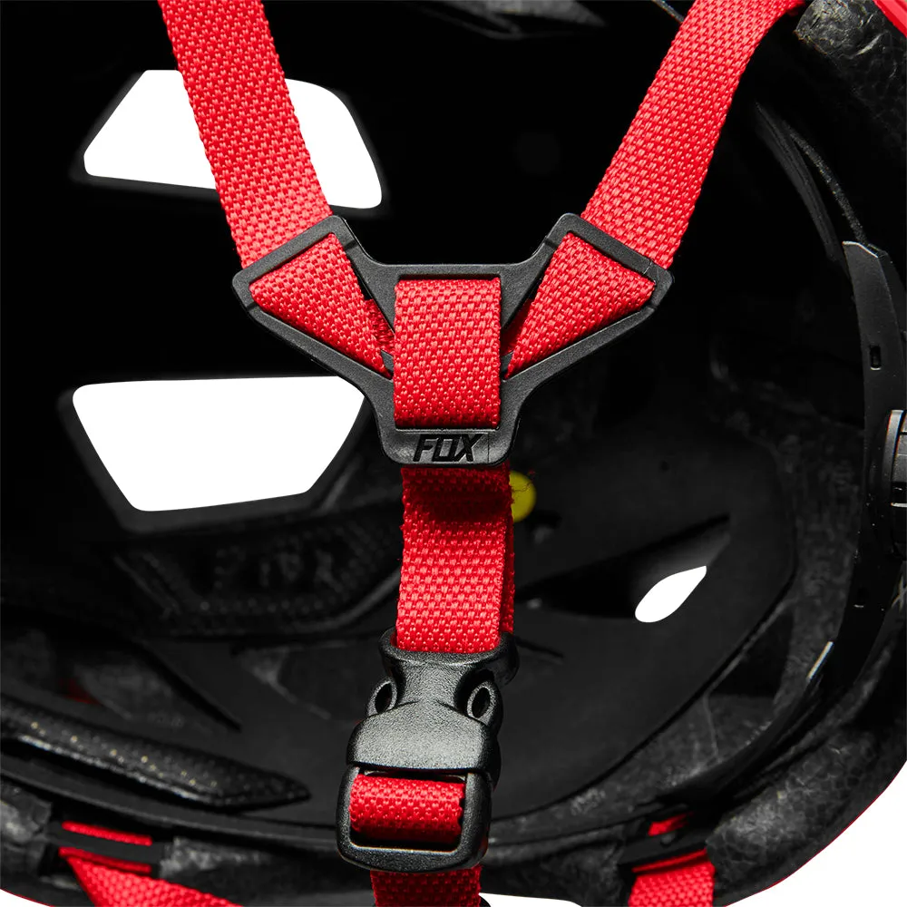 Fox - Youth Mainframe Helmet CE [Flo Red]