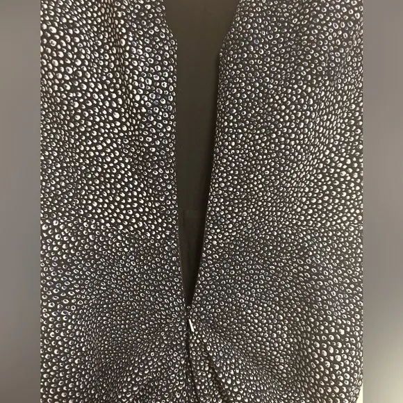 Guess‎ Ruched Mini Dress with Faux Leather Accents Size 6