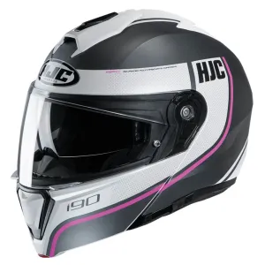 HJC I90 Davan Flip Up Helmet Pink