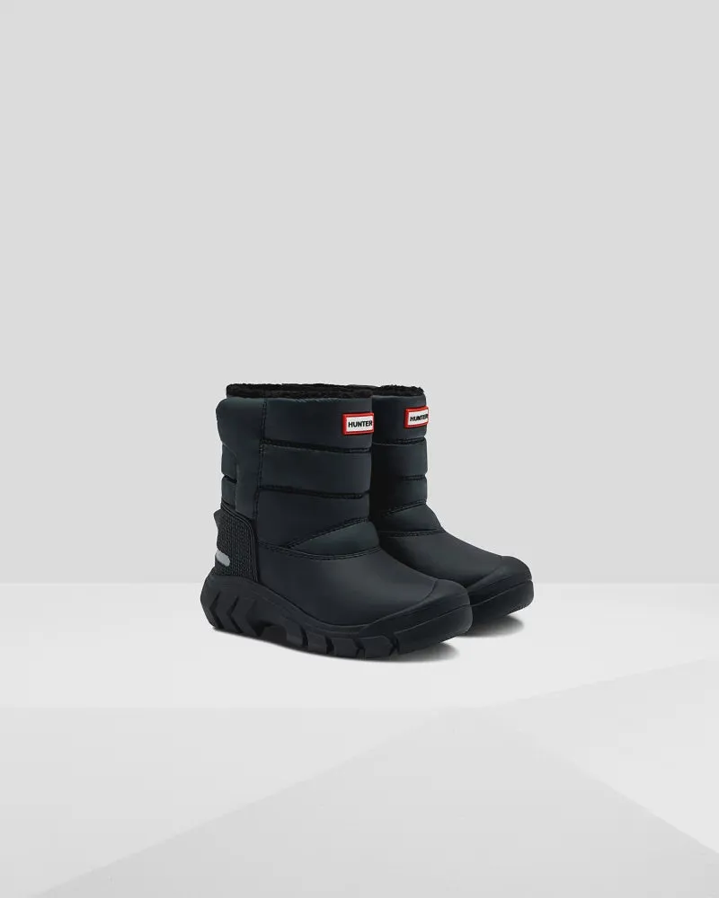Hunter - Original Kids Insulated Snow Boots - Black