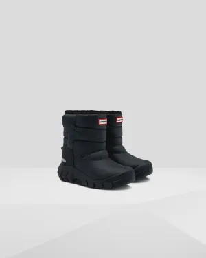 Hunter - Original Kids Insulated Snow Boots - Black
