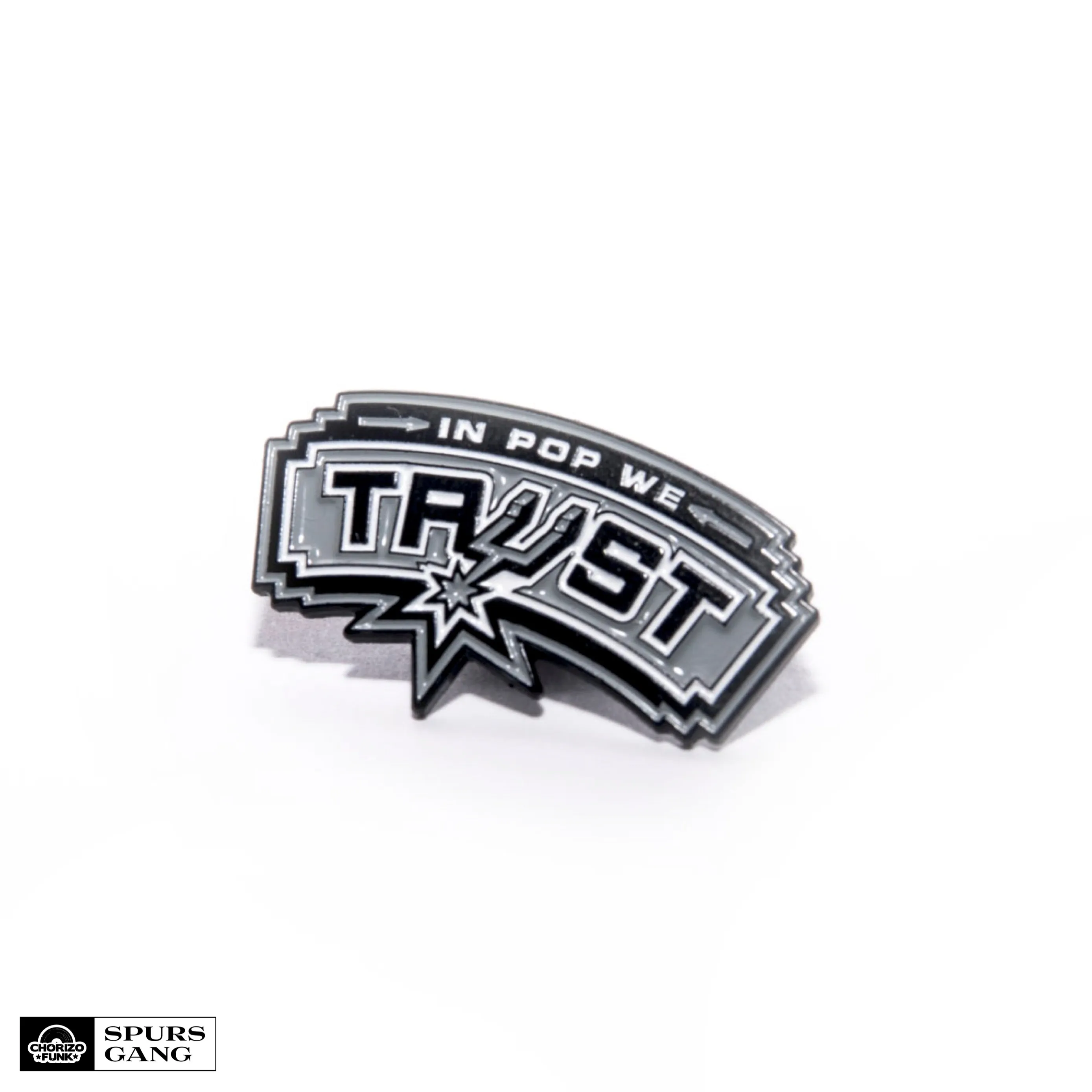 In Pop We Trust Enamel Pin