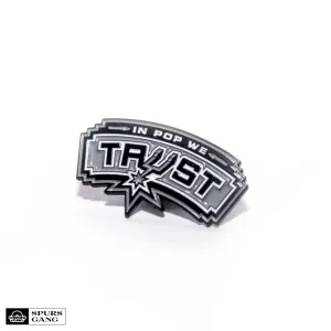 In Pop We Trust Enamel Pin