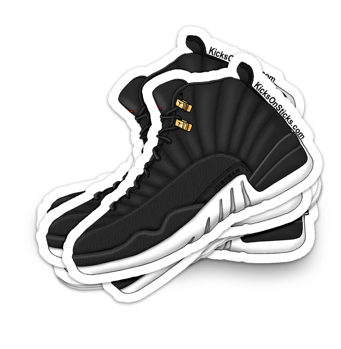 Jordan 12 "Reverse Taxi" Sneaker Sticker