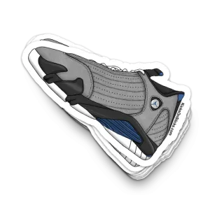 Jordan 14 "Graphite" Sneaker Sticker