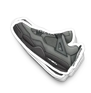 Jordan 4 "Wet Cement" Sneaker Sticker