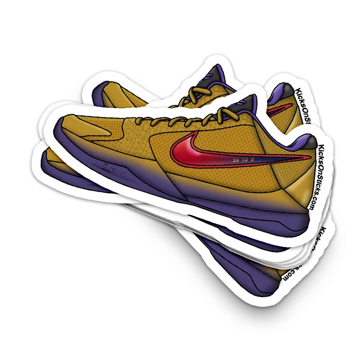 Kobe 5 "UNDFTD Hall of Fame" Sneaker Sticker