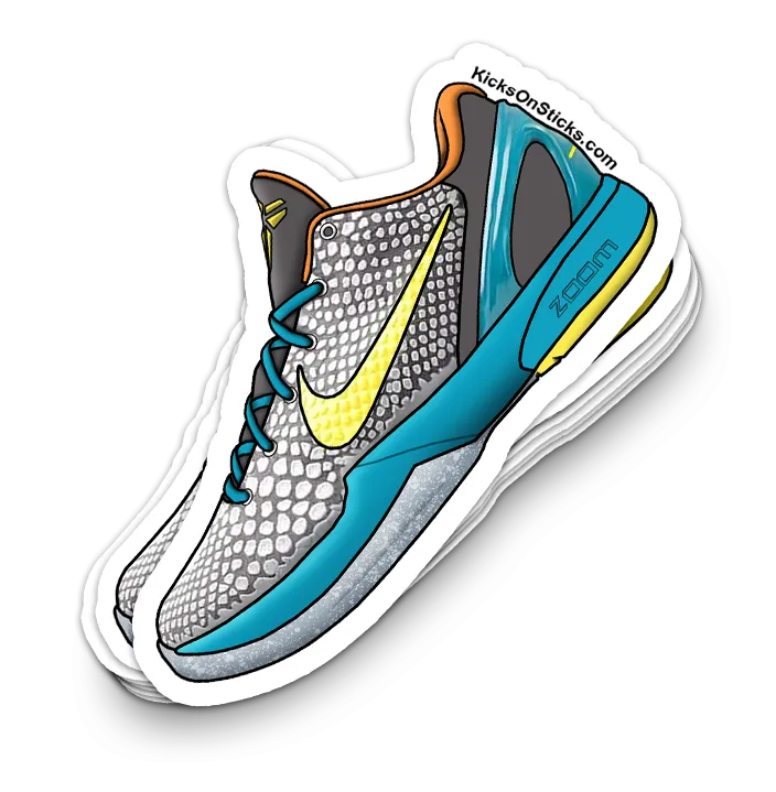Kobe 6 "Helicopter" Sneaker Sticker
