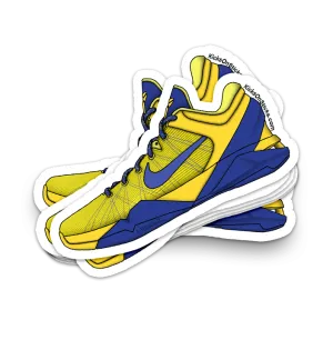 Kobe 7 "Barcelona Away" Sneaker Sticker