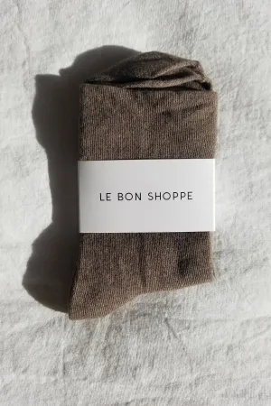 Le Bon Shoppe Sneaker Socks (Cocoa)