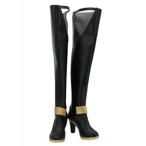 League of Legends LOL KDA Ahri The Nine Halloween Costumes Accessory Tailed Fox Cosplay Shoes Boots