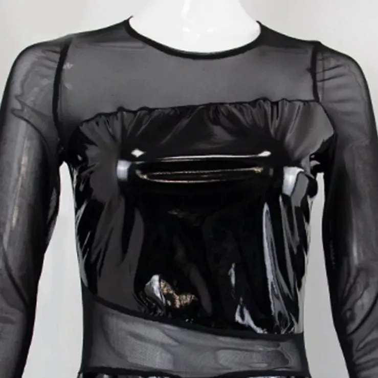 Leather Dress | Womens Leather Dress | Mini Dress | Sexy Leather Dress | Black Leather Dress | Party Dress | Girls Dress | Sexy Dress
