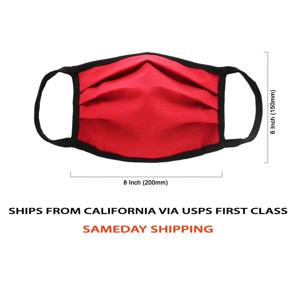 MADE IN USA (3 Black), 1 US Flag (Made in Guatemala), Washable Reusable Anti-dust Cloth Face Mask Protection Double Layer Covering (IN STOCK 2-5 DAYS DELIVERY) - 4 Pack With Filters (30 PCS)