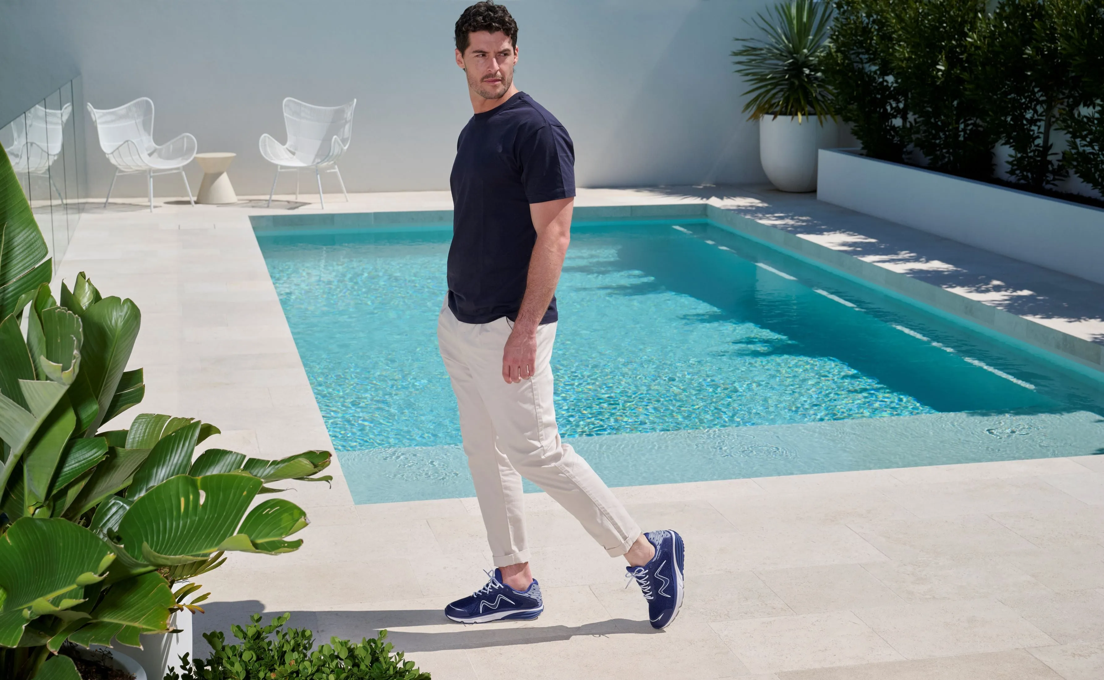 MBT Colorado X Deep Navy Mens Sneakers