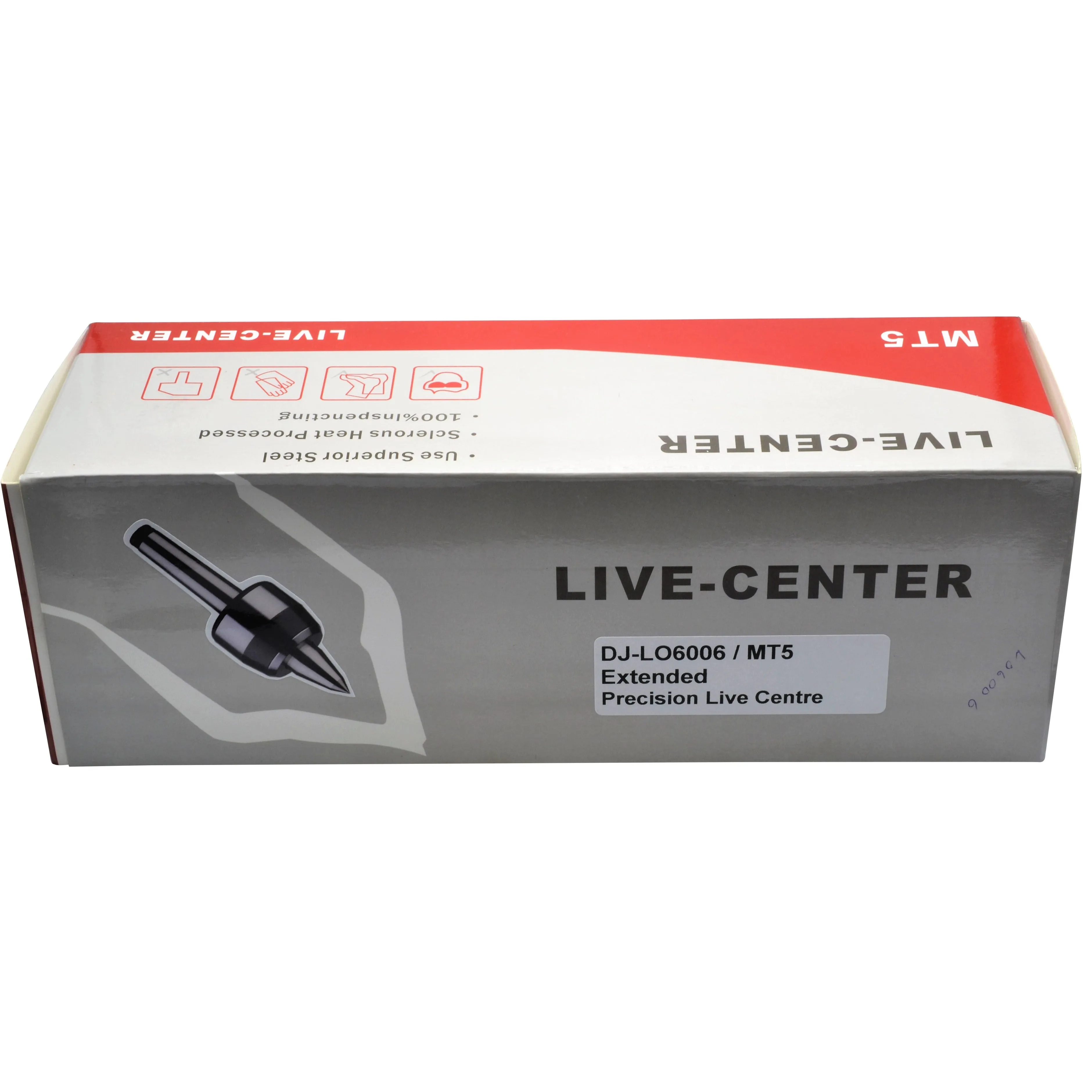 Morse Taper 5 Extended Nose High Speed Live Centre