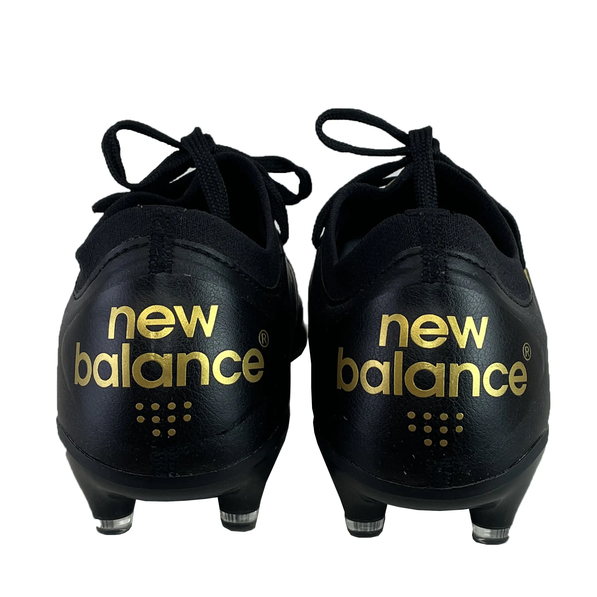 New Balance 442 v2 Elite FG Wide Boots - Black/Metallic Gold