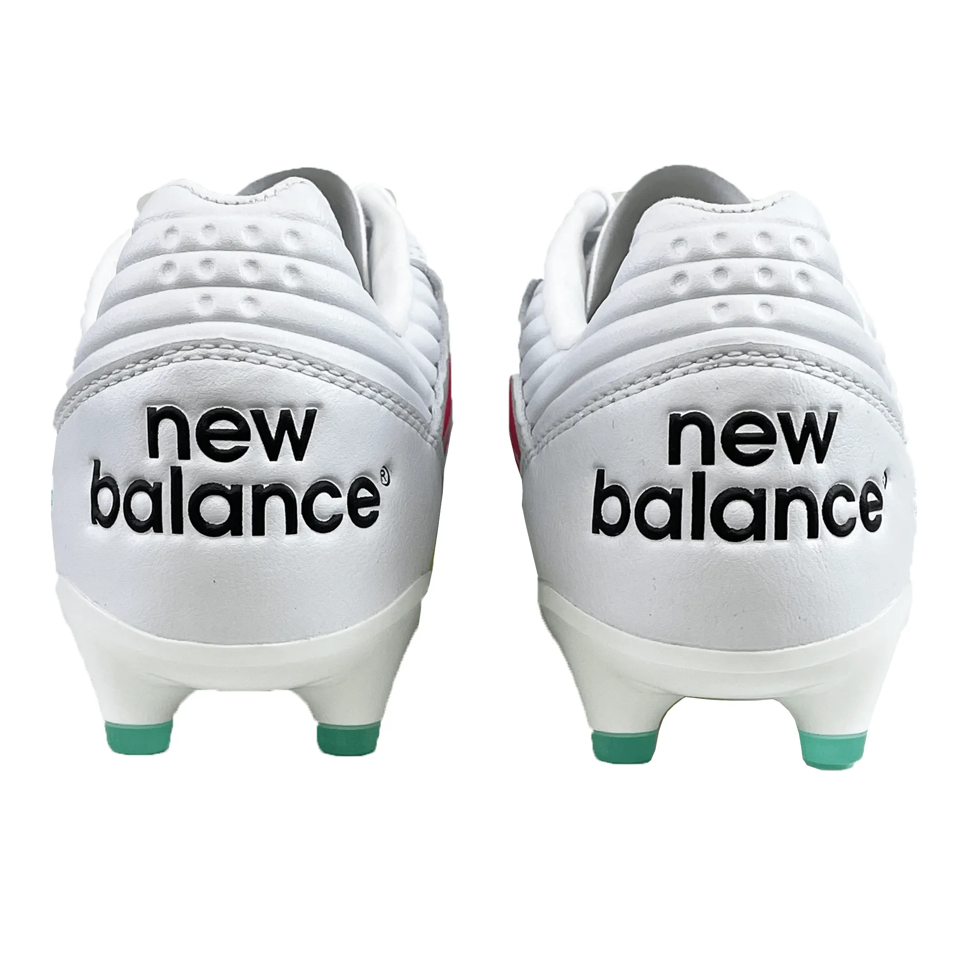 New Balance 442 v2 Pro Synthetic FG - White/Hi Lite/Neon Pink