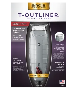 New in box! Andis - Professional 04710 T-Outliner Trimmer, Missing blade oil, Retails $120 