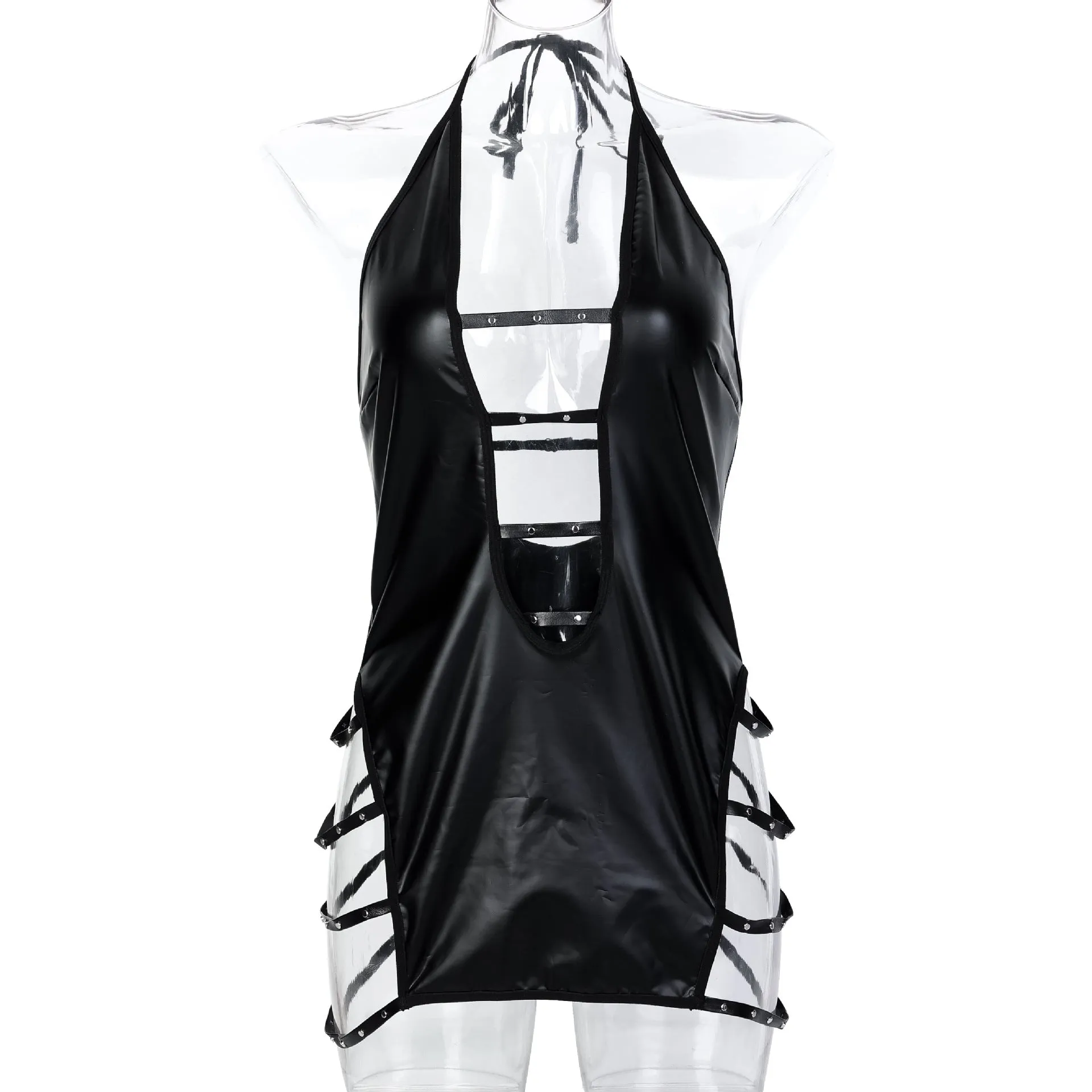 Obsidian Seduction Bodycon Dress