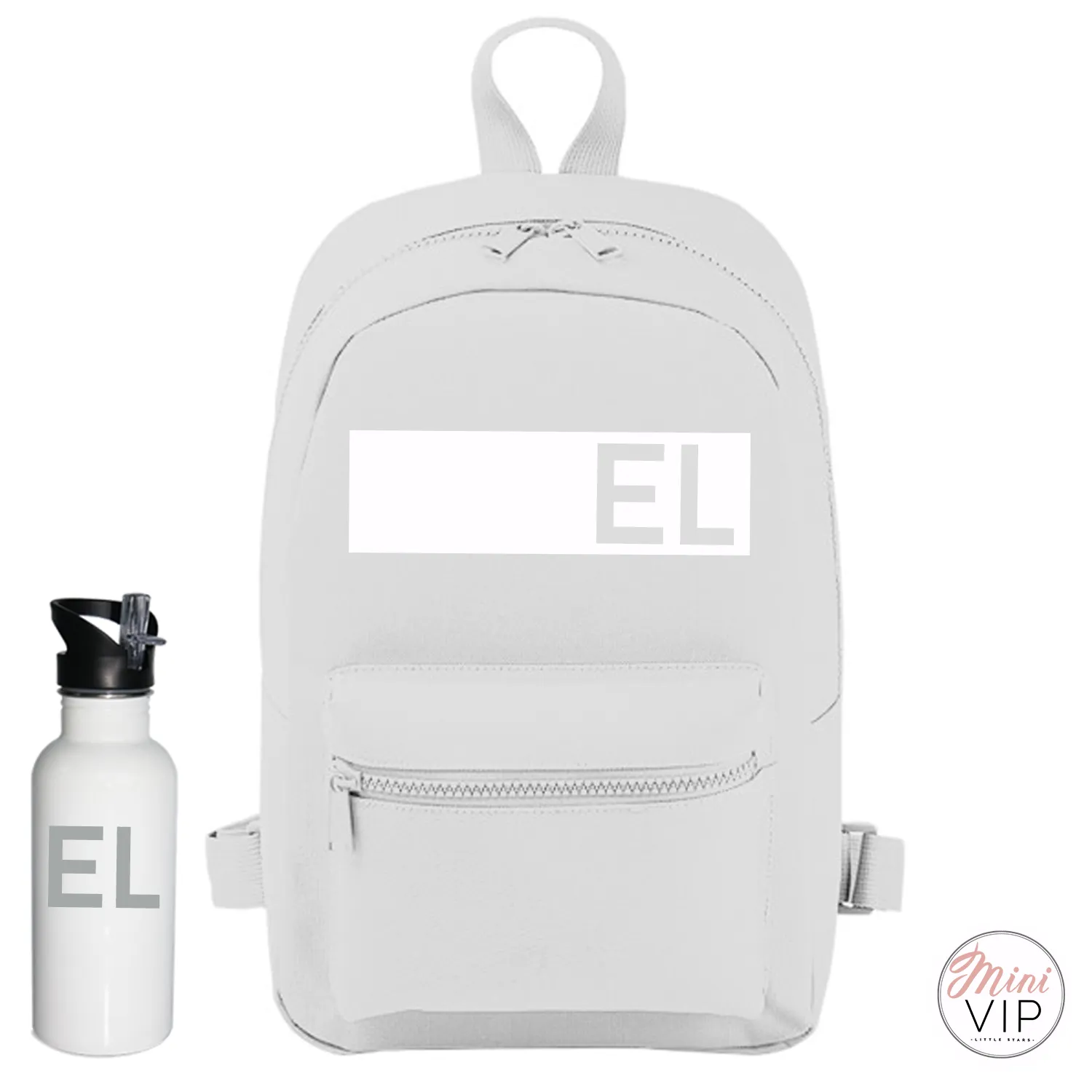 Personalised Block Name Mini Back Pack - other bag colour options