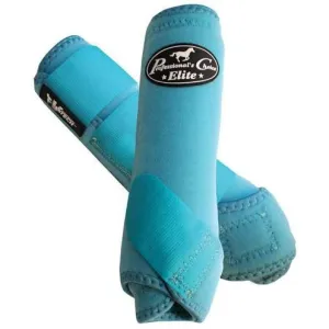 Professional's Choice VenTECH Elite Sports Medicine Boots-Turquoise Rears