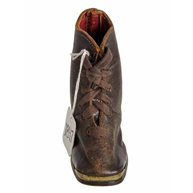 Rare Antique Childs Boot ( single) 1847 Hand Made