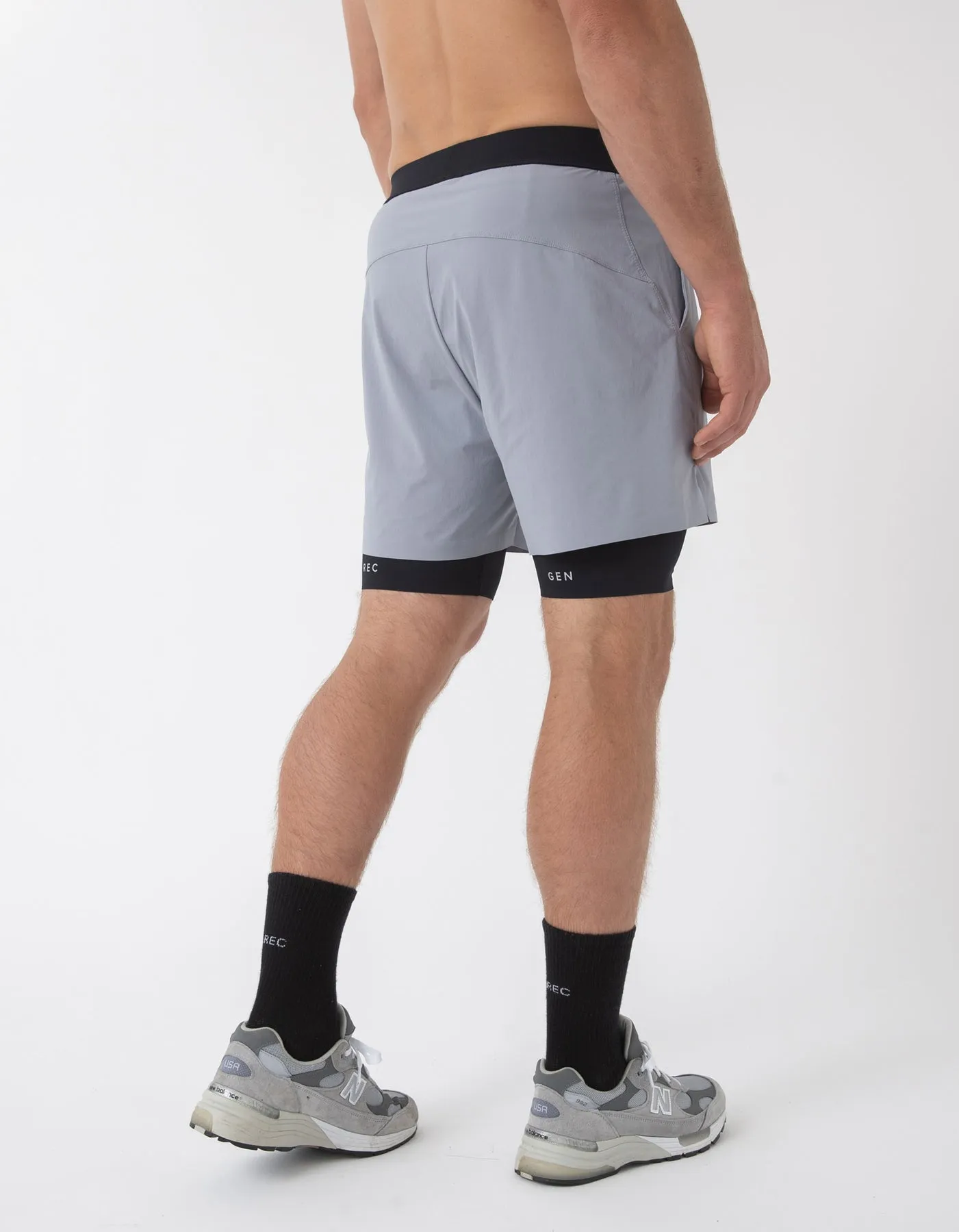 REC GEN Type 1.5 LZR Liner Short - Cement/Black