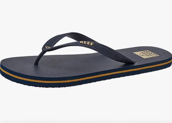 Reef Seaside Ladies Flip Flops Navy
