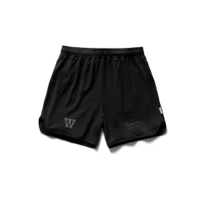 Reigning Champ Men Knit West Tech Mesh Running Short Black RC-5383-BLK