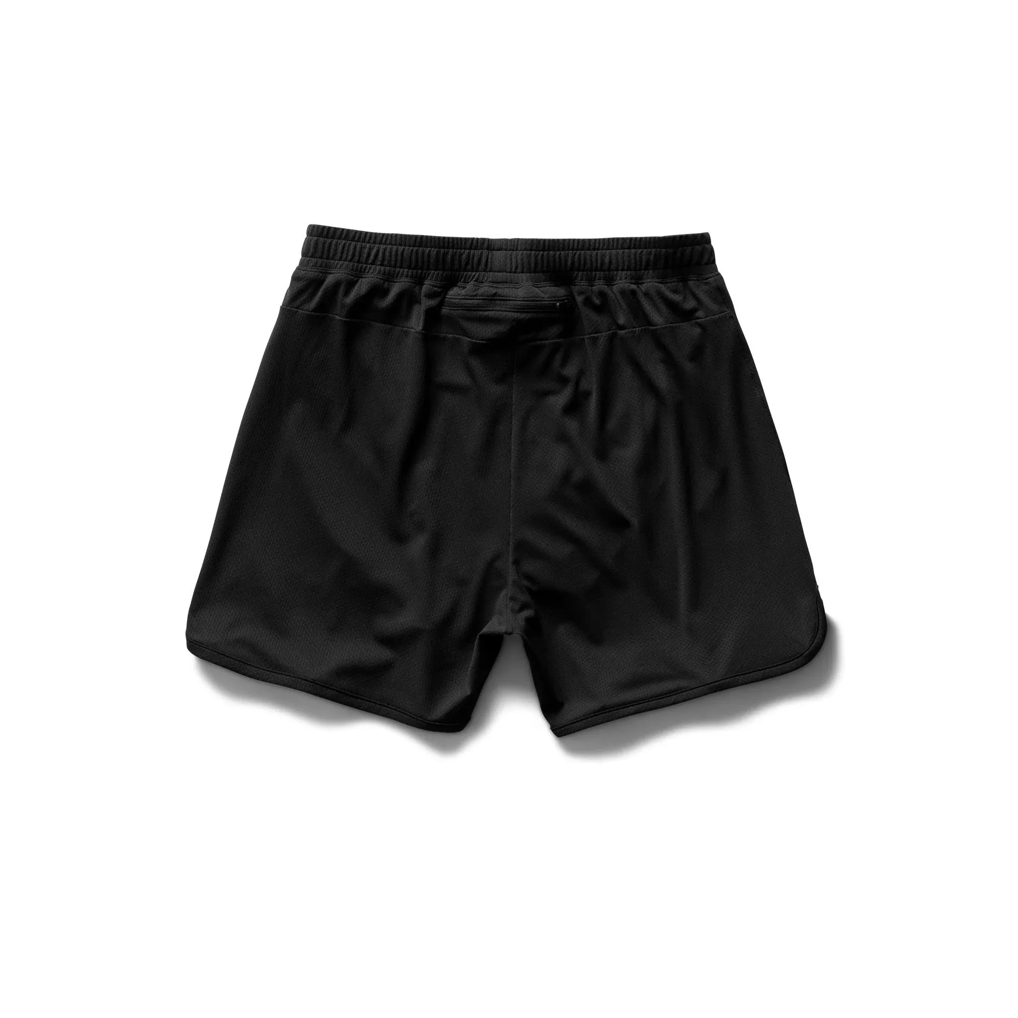 Reigning Champ Men Knit West Tech Mesh Running Short Black RC-5383-BLK