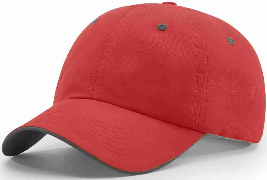 Richardson Lite Performance Trail Cap Red