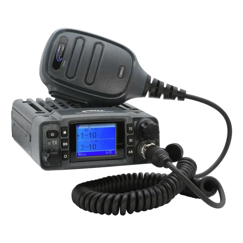 Rugged GMR25 Waterproof GMRS Mobile Radio