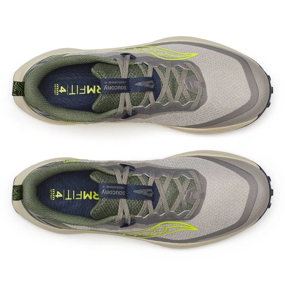 Saucony Peregrine 15 (Mens) - Ridge/Olivine