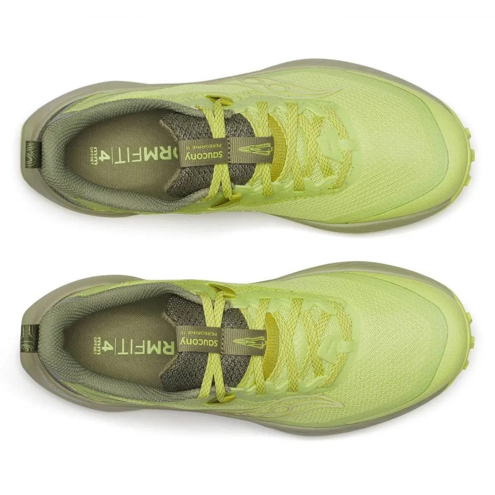 Saucony Peregrine 15 (Womens) - Sunny/Hemlock
